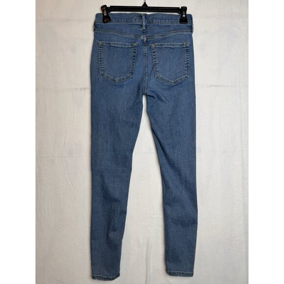 Free People Jeans Women’s Size 26 Blue Skinny Distressed 61855-16515125 FP - Picture 7 of 8